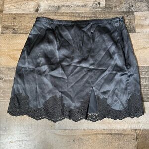 Fleur du Mal James Lace Slip Skirt Silk | Quiet Luxury Lingerie Chic Date Night